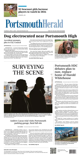 Cover of Portsmouth Herald