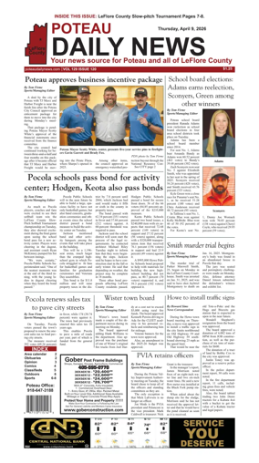 Cover of Poteau Daily News