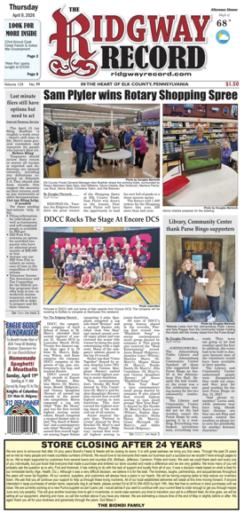 Cover of Ridgway Record