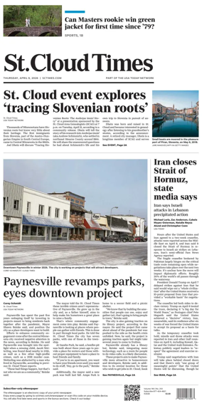 Cover of St. Cloud Times