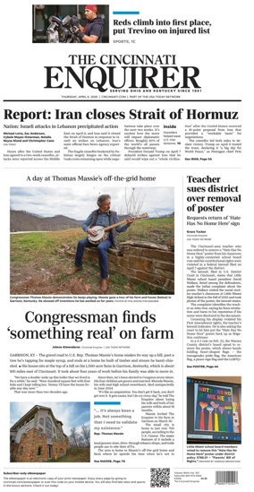 Cover of The Cincinnati Enquirer