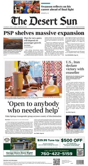 Cover of The Desert Sun