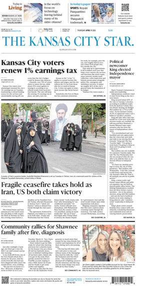 Cover of The Kansas City Star