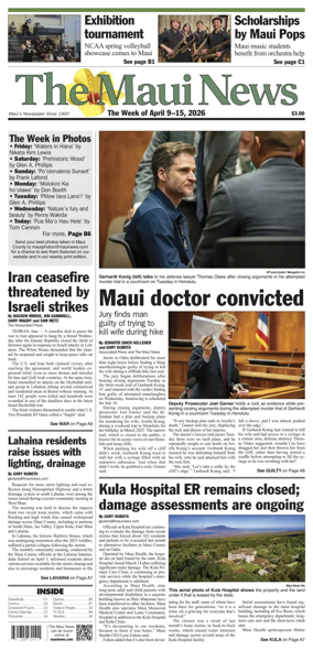 Cover of The Maui News