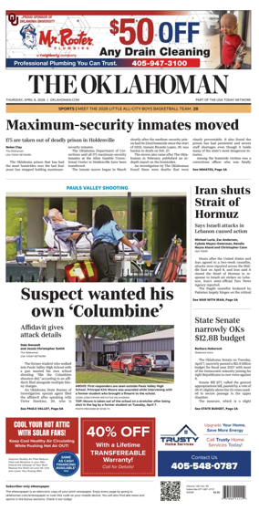 Cover of The Oklahoman