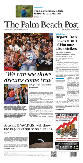 Cover of The Palm Beach Post