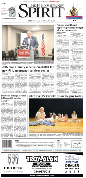 Cover of The Punxsutawney Spirit