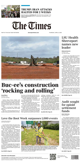 Cover of The Times (Shreveport)