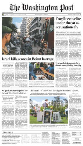 Cover of The Washington Post