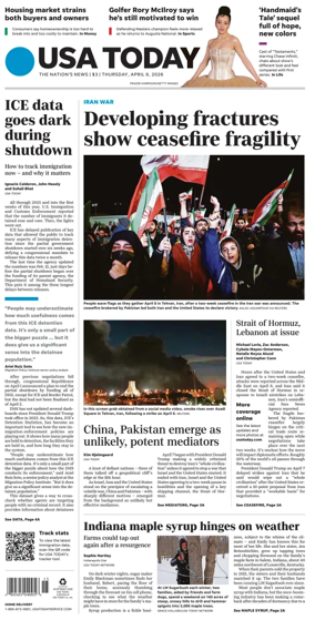 Cover of USA TODAY US Edition