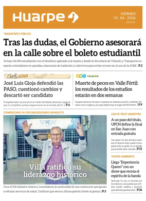 Cover of Diario Huarpe