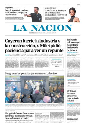Cover of La Nacion