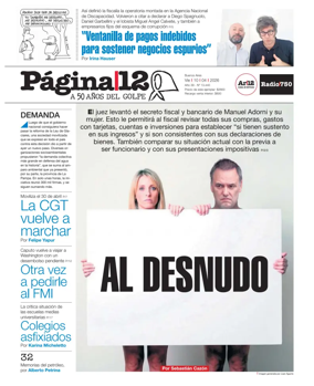 Cover of Pagina 12
