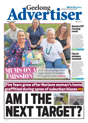 Cover of Geelong Advertiser