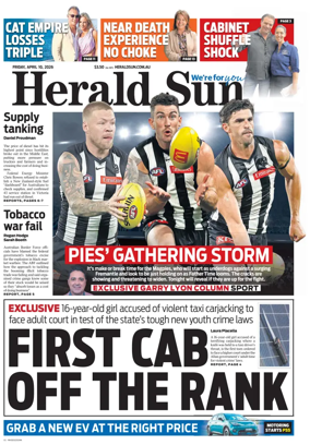 Cover of Herald Sun