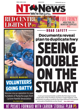 Cover of NT News