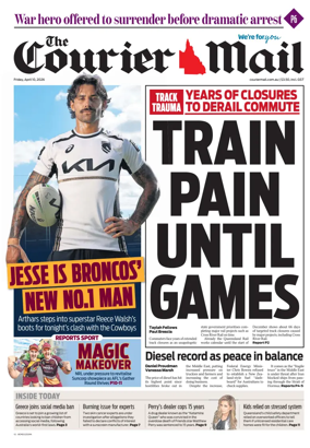 Cover of The Courier-Mail
