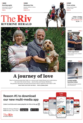 Cover of The Riverine Herald