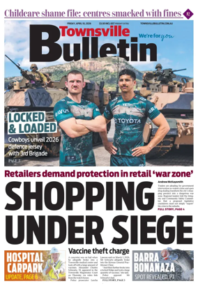Cover of Townsville Bulletin