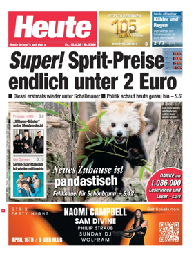 Cover of Heute - Wien Ausgabe