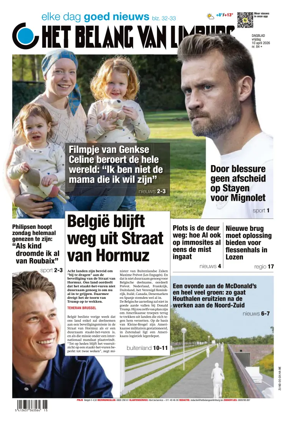 Cover of Het Belang van Limburg