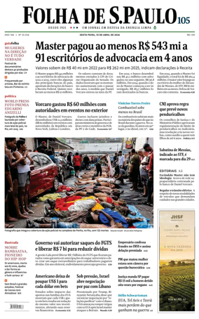 Cover of Folha de S.Paulo