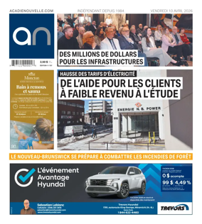 Cover of Acadie Nouvelle
