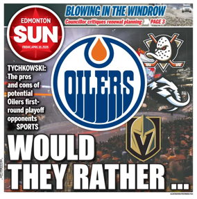 Cover of Edmonton Sun