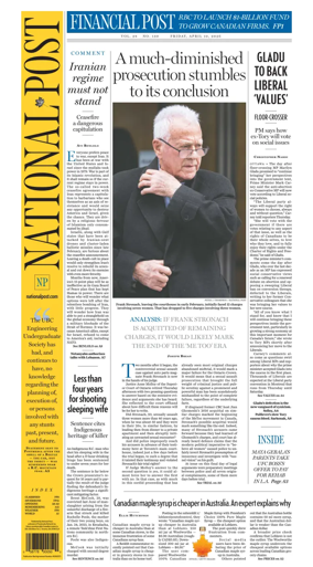 Cover of National Post - (National Edition)