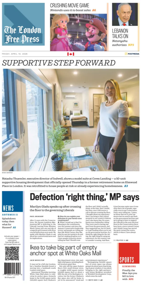 Cover of The London Free Press