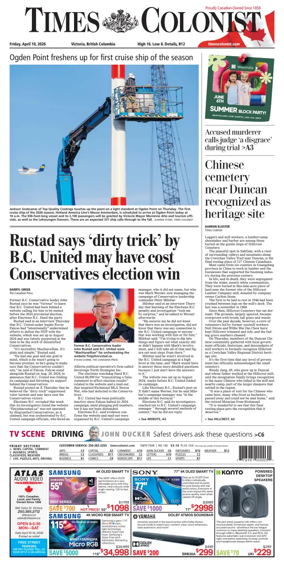 Cover of Times Colonist