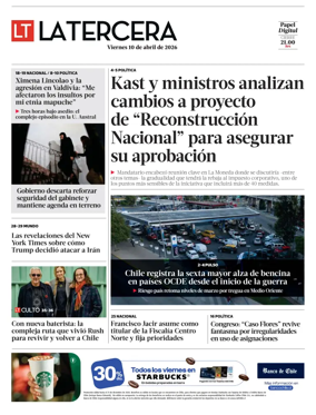 Cover of La Tercera