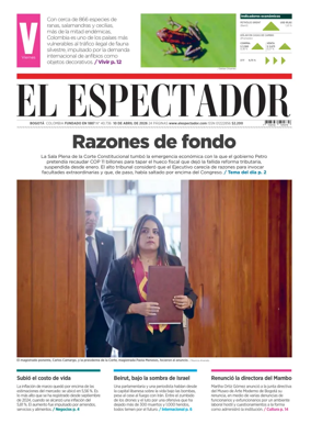 Cover of El Espectador