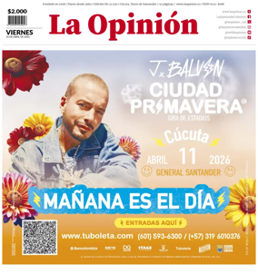 Cover of La Opinion