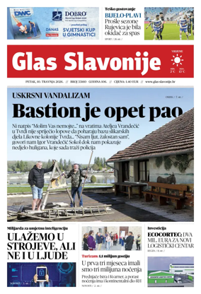 Cover of Glas Slavonije