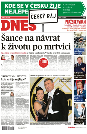Cover of MF DNES