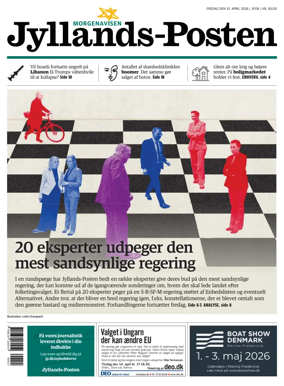 Cover of Jyllands-Posten