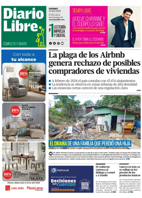 Cover of Diario Libre (Republica Dominicana)