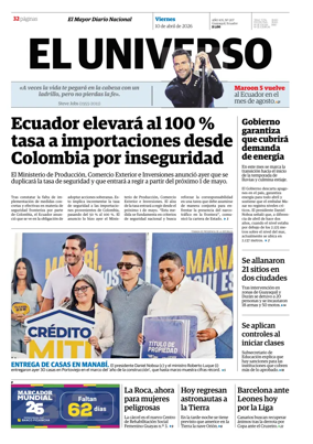 Cover of El Universo