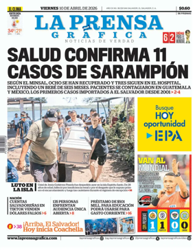 Cover of La Prensa Grafica