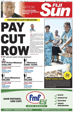 Cover of Fiji Sun