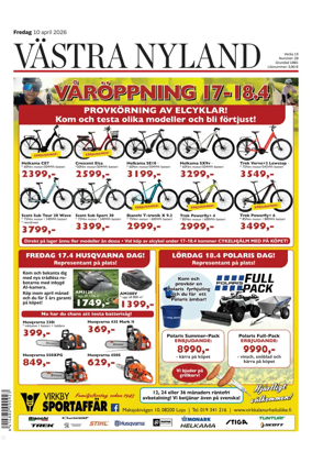 Cover of Vastra Nyland