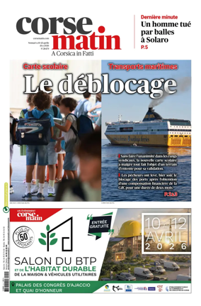Cover of Corse Matin