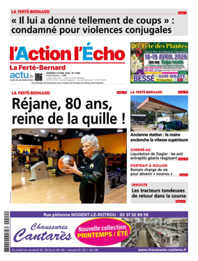 Cover of l'Action l'Echo (La Ferte-Bernard)