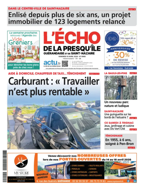 Cover of L'Echo de la Presqu'ile (SN)
