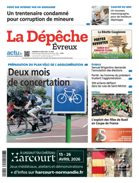 Cover of La Depeche Evreux