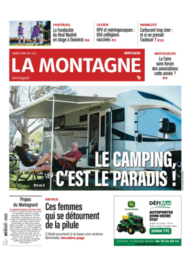 Cover of La Montagne (Montlucon)