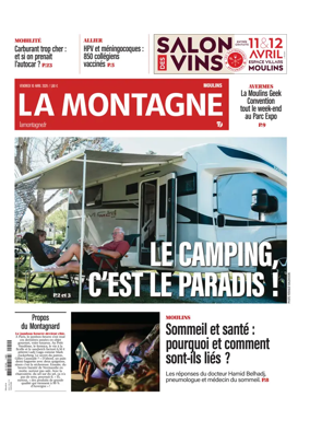 Cover of La Montagne (Moulins)