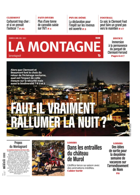 Cover of La Montagne (Riom)