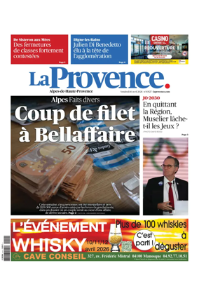 Cover of La Provence Alpes-de-Haute-Provence